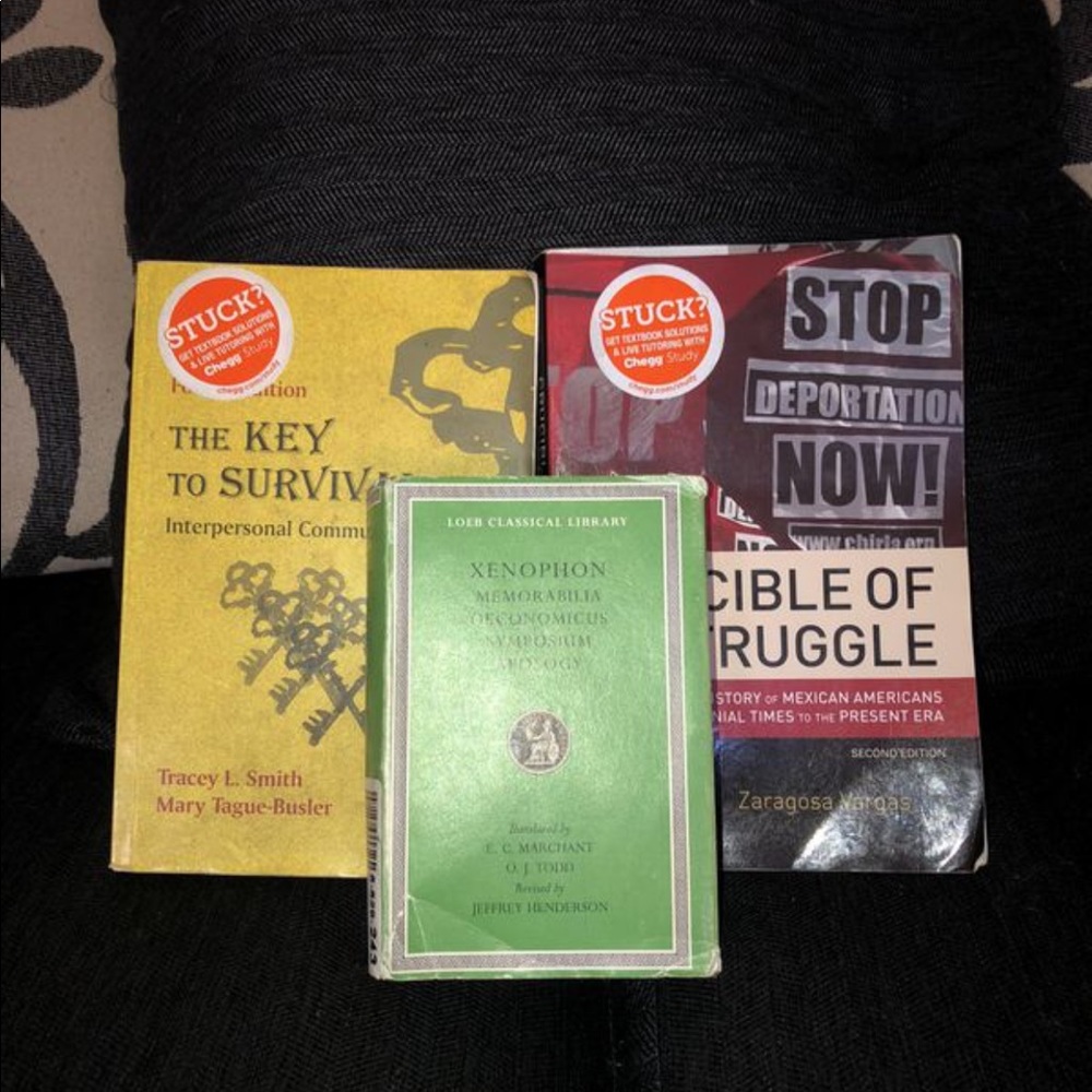 College Books // English 101-102 & Chicano Studies